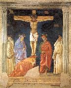Andrea del Castagno Crucifixion and Saints Sweden oil painting reproduction